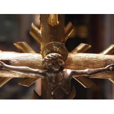 Crucifix, Christ on a thorny cross